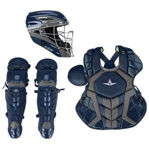 All Star System 7 Axis Pro Two Tone Catcher's Kit - Adult - Navy