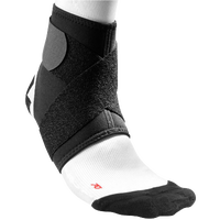 McDavid Ankle Support w/ Figure-8 Straps - All Black / Black
