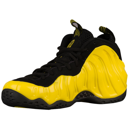 nike foamposite yellow and black