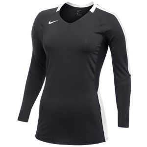 Nike Team Vapor Pro L/S Jersey - Women's - Anthracite/White