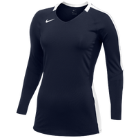 Nike Team Vapor Pro L/S Jersey - Women's - Navy / White