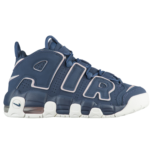 nike uptempo grey and blue
