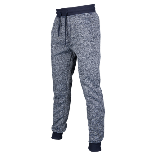 southpole men's basic fleece marled jogger pant