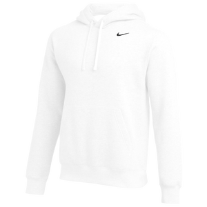 Nike Team Club Fleece Hoodie - Men's - White/Black