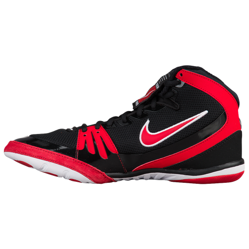 Nike Freek - Men's - Wrestling - Shoes - Black/Game Red/White