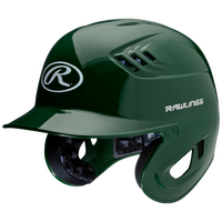Rawlings Coolflo R16 Batting Helmet - Men's - Dark Green / White