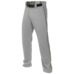 Easton Mako 2 Piped Baseball Pants - Men's - Grey/Green