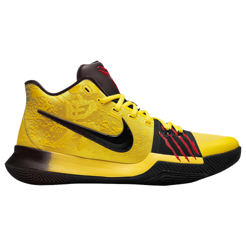 kyrie irving shoes yellow and black