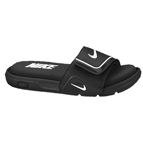 Nike Comfort Slide 2 - Boys' Preschool - Casual - Shoes - Black/White