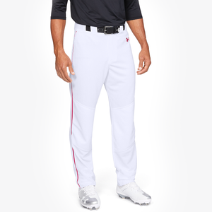 Under Armour Utility Relaxed Piped Pants - Men's - White/Red/Red