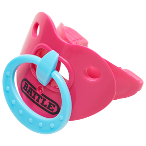 Battle Sports Binky Oxygen Mouthguard - Adult - Pink/Blue