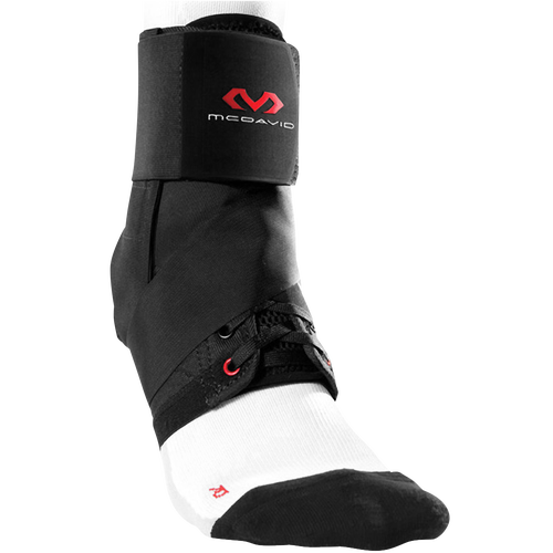 McDavid 195 Ultralite Ankle Brace W/Straps   For All Sports   Sport Equipment   Black