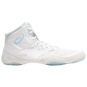 all white jb wrestling shoes