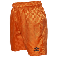 Umbro Checkerboard Shorts - Men's - Orange