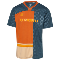 Umbro Logo Jersey - Men's - Blue / Orange