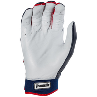 Franklin Powerstrap Batting Gloves - Men's - Navy / White