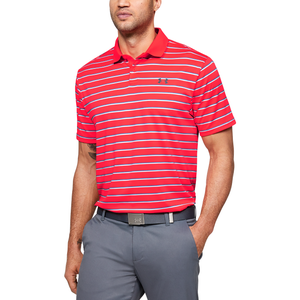 men's under armour striped performance 2.0 golf polo