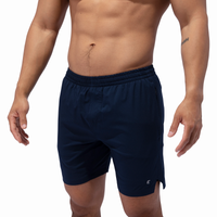 Eastbay Leap 7" Shorts with Boxer Liner - Men's - Navy