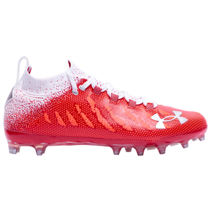 Under Armour Spotlight LUX MC Football Cleat - Men's - Red/White/White