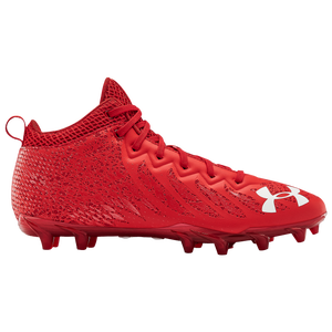 under armour spotlight cleats red