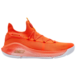 orange and white basketball shoes