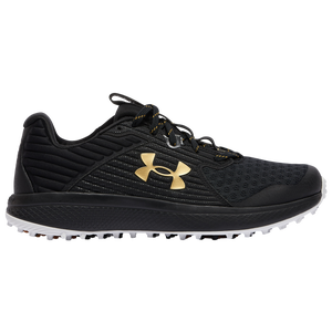 black and gold under armour cleats