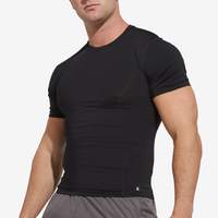 Eastbay Short Sleeve Compression Top - Men's - Black