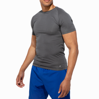 Eastbay Compression T-Shirt - Men's - Grey