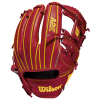 Wilson A2K H-Web Pro Stock Fielders Glove - Men's - Red