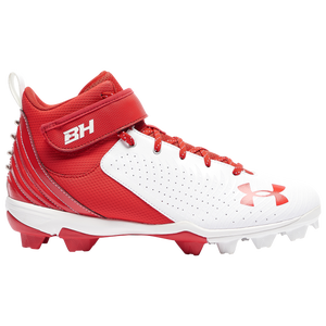 Under Armour Harper 5 Mid Rm - Men's - White/Red/Red