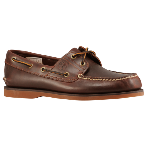 Timberland Classic 2-Eye Boat Shoes - Men's - Casual - Shoes - Rootbeer