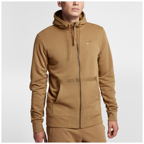 Nike AF1 Full-Zip Hoodie - Men's - Casual - Clothing - Golden Beige ...