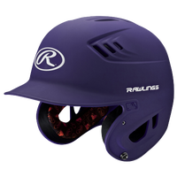 Rawlings Coolflo R16 Senior Batting Helmet - Men's - Purple / White