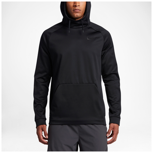 Nike Therma Hoodie - Men's - Training - Clothing - Black