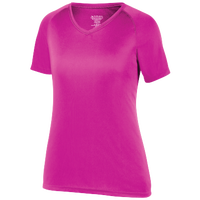 Augusta Sportswear Team Attain Wicking T-Shirt - Women's - Pink / Pink