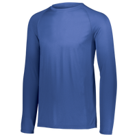Augusta Sportswear Team Attain Wicking Long Sleeve T-shirt - Men's - Blue