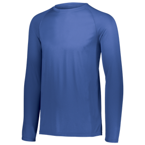 Augusta Sportswear Team Attain Wicking Long Sleeve T-shirt - Boys' Grade School - Royal