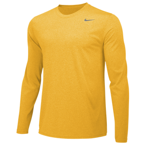 Nike Team Legend Long Sleeve Poly Top - Men's - Sundown/Cool Grey