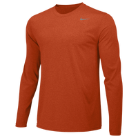 Nike Team Legend Long Sleeve Poly Top - Men's - Orange / Orange