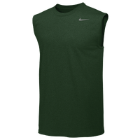 Nike Team Legend Sleeveless Poly Top - Men's - Dark Green / Dark Green