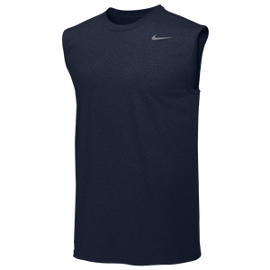 Nike Team Legend Sleeveless Poly Top - Men's - College Navy/Cool Grey