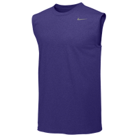 Nike Team Legend Sleeveless Poly Top - Men's - Purple / Purple