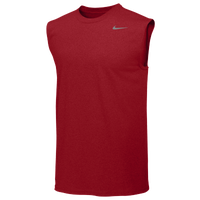 Nike Team Legend Sleeveless Poly Top - Men's - Red / Red