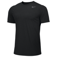 Nike Team Legend Short Sleeve Poly Top - Men's - All Black / Black