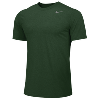 Nike Team Legend Short Sleeve Poly Top - Men's - Dark Green / Dark Green