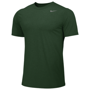 Nike Team Legend Short Sleeve Poly Top - Men's - Gorge Green/Cool Grey