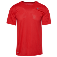 Nike Team Legend Short Sleeve Poly Top - Men's - Red / Red