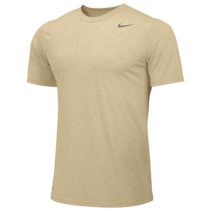 Nike Team Legend Short Sleeve Poly Top - Men's - Team Gold/Cool Grey