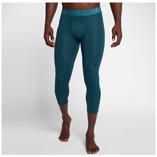 nike training hypercool glamour leggings in blue