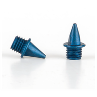 Omni-Lite 7mm Pyramid Spikes 20 Count Package - Blue / Blue